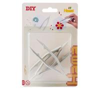 Hama - Confezione da 3 pinze per perline da stirare - Creativo 4904 Bianco