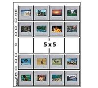 Hama Coperchi a scorrimento chiaro 25 fogli per 5x5/20