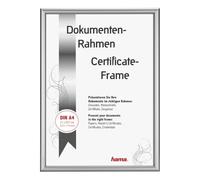 Hama - Cornice in alluminio Detroit, 21 x 29,7 cm, colore: Argento
