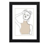 Hama Cornice in legno Copenhagen 13 x 18 cm nero