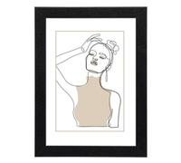 Hama Cornice in legno Copenhagen 15 x 20 cm nero