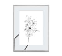 Hama Cornice per Ritratti, Alluminio, Argento, Extra Larga