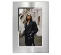 Hama Cornice portafoto in alluminio, argento, 13 x 18 cm