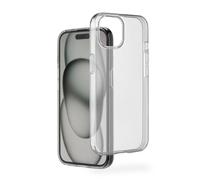 Hama Cover per iPhone 15 "Always Clear [custodia anti-ingiallimento] [custodia antiscivolo] - Trasparente