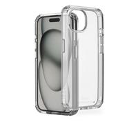 Hama Cover per iPhone 15 "Extreme Protect [Custodia anti-ingiallimento] [Custodia D3O®] [Custodia robusta] - Trasparente