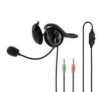 Hama Cuffia Neckband Con Microfono 2X 3,5Mm Stereo Per PC