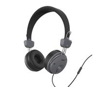 Hama - Cuffie a filo on-ear “Fun”, con microfono, nero