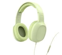 Hama Cuffie audio cablate on Ear Fun C, Supra-Aural, microfono incorporato, cavo USB-C 1,2 m, per musica, ufficio o gioco, controllo vocale Siri e Google Assitant, verde