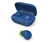 Hama Cuffie Bluetooth Spirit Chop (in-ear cuffie con microfono, True Wireless Earbuds con stazione di ricarica, IPX 4, autonomia 16h, cuffie wireless con controllo vocale, Siri, Google) blu