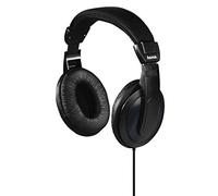 Hama Cuffie per TV via cavo, cavo lungo 6 m, controllo del volume, nero
