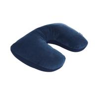 Hama Cuscino da viaggio 2 in 1, con microperle, blu scuro | Cuscino da viaggio con microperle 2 in 1, utilizzabile come cuscino per il collo o cuscino, ideale per viaggi in aereo