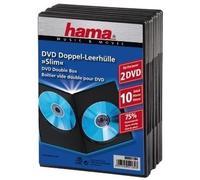 Hama Custodia DVD slim doppia - 10 pz. NEW