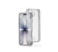 Hama Custodia "Extreme Protect" per Apple iPhone 17, con licenza D3O, antiurto, anticaduta e infrangibile, trasparente, senza ingiallimento, per ricarica induttiva, trasparente