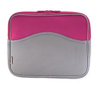 HAMA Custodia Hama per notebook antiurto "Memory", 10,2", rosa/grigio (28x20,5x3 cm)