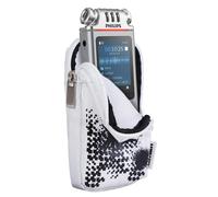 Hama Custodia In Nylon Bianca Per Philips Voice-Tracer DVT-2110 2010 4110 6110
