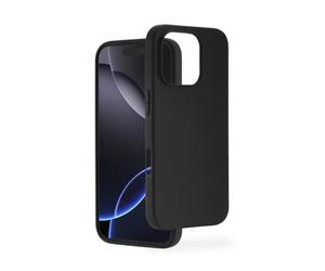 Hama Custodia MagCase per iPhone 16 Pro (custodia per cellulare, custodia posteriore per Apple MagSafe, custodia antigraffio, protezione extra per fotocamera e display, compatibile con ricarica