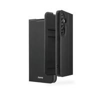 Hama Custodia morbida per Samsung Galaxy S25 – scomparto carte, supporto, chiusura magnetica – Nero