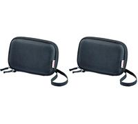 Hama Custodia per Hard Disk Esterno ed Accessori da 2,5", EVA, Nero (Confezione da 2)