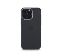 Hama Custodia per iPhone 15 Pro (custodia per cellulare, custodia protettiva per retro, custodia antigraffio, protezione extra per fotocamera e display, compatibile con ricarica wireless, trasparente,