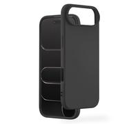 Hama Custodia per iPhone 17 Air, antiurto, antigraffio, elegante, morbida, sottile, morbida, compatibile con ricarica wireless, colore: nero