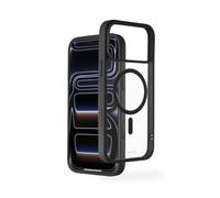 Hama Custodia per iPhone 17 Pro Max e MagSafe (custodia magnetica per ricarica induttiva, protezione bordi, protezione per fotocamera, superficie antiscivolo, tasti laterali protetti), trasparente