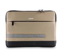 Hama custodia per tablet 11" (per tablet 11 pollici, protezione, custodia, custodia, cerniera, tasca aggiuntiva) beige