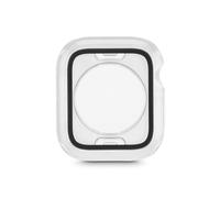 Hama Custodia protettiva per Apple Watch 4/5/6/SE 1° e 2° gen, 40 mm, protezione integrale, resistente ai graffi e agli urti, impermeabile, funzione tattile, trasparente