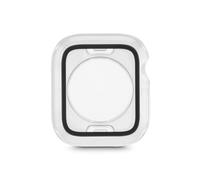 Hama Custodia protettiva per Apple Watch 4/5/6/SE 1° e 2° gen, 44 mm, protezione integrale, resistente ai graffi e agli urti, impermeabile, funzione tattile, trasparente