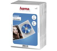 Hama Custodia vuota per DVD 5, colore: Trasparente