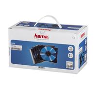 Hama CD Slim Jewel Case, pack 50 Pcs 1 dischi Trasparente