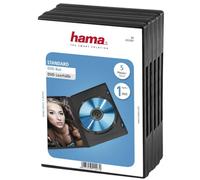 Hama Custodia Rigida per DVD 5 pezzi Colore Nero - 7451297