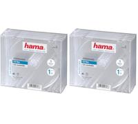 Hama Custodie per CD, confezione da 10, colore: Trasparente