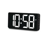 Hama Digitaler Wecker"Bali" con Temperaturanzeige Nachtmodus black 00185896