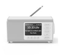 Hama Digitalradio DR1000DE FM/DAB/DAB+, weiß