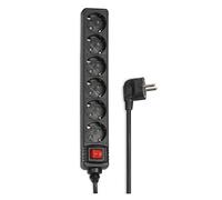 Hama Distribution Panel Nero unità di distribuzione dell'energia (PDU)