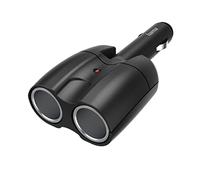 Hama Distributore dble pr Presa accendisigari 180 °, conn. Articolo: 12 V
