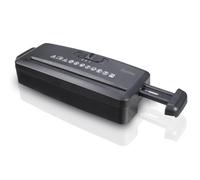 Hama Mini S6 Distruggidocumenti con taglio a strisce nero