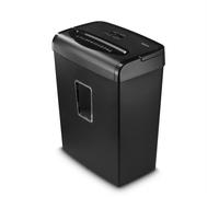 Hama Trituratore Carta Distruggitrice Distruggitrice Documenti Carte Graffe, 8 Fogli A4 a Volta, Sicurezza/Off Auto, LED Overload Overheat, Funzione Indietro, Cestino 20L, Sicurezza P5 T5 E4, Nero