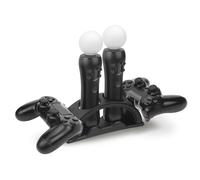 Hama Dock di Ricarica 4-Fach per PS4 Wireless Controller Move Motion Nero 54412