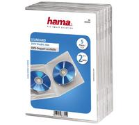 Hama Double Dvd Jewel Case, 5, Transparent 2dischi Trasparente