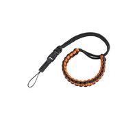 Hama Cinghia a mano in treccia 20 nero-arancio