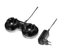 Hama Dual Dock Charger Stazione di Ricarica Caricatore di Rete per PS3 Move