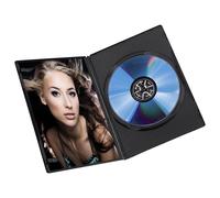 Hama DVD Slim Box 25 Black 1 dischi Nero case 00051182