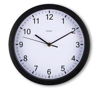 Hama Elba Orologio al quarzo Rotondo Nero, Bianco Hama