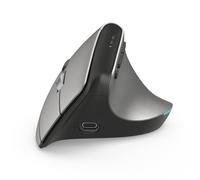 Hama "EMW-700 Ergonomic Vertical Mouse, Rechargeable, Multi-Device, anthra.