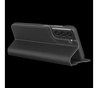Hama Essential Line "Slim Pro" - Flip -hulle per telefono cellulare - poliuretano - nero - per Samsung Galaxy S21 FE