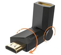HAMA Estensione HDMI Girevole con Connettori Dorati Compatta