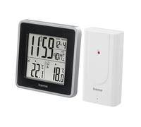 Hama EWS Intro Nero Argento Stazione meteorologica (nero Argento Termometro da