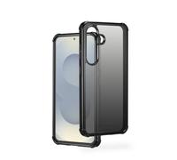 Hama Extreme Protect - Custodia per Samsung Galaxy S25+ (Bumper D3O Licensed, antiurto, a prova di caduta e infrangibile, per ricarica induttiva, sfumata), colore: nero