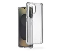 Hama Extreme Protect, custodia trasparente per Samsung Galaxy S25 Ultra (Bumper D3O Licensed, antiurto, a prova di caduta e infrangibile, custodia trasparente per ricarica induttiva)